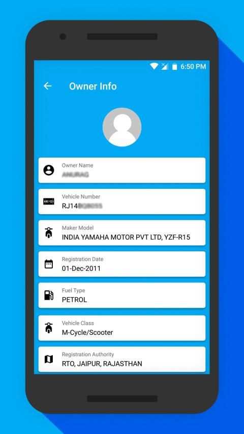 RTO Vehicle Information स्क्रीनशॉट 5