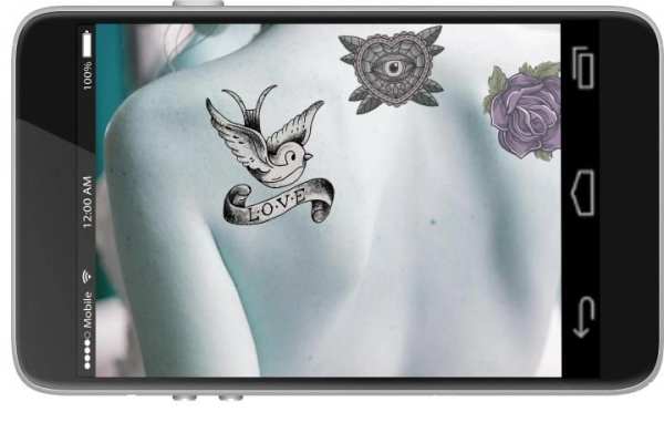 Tattoo On My Picture - Maker Tattoo Body स्क्रीनशॉट 2