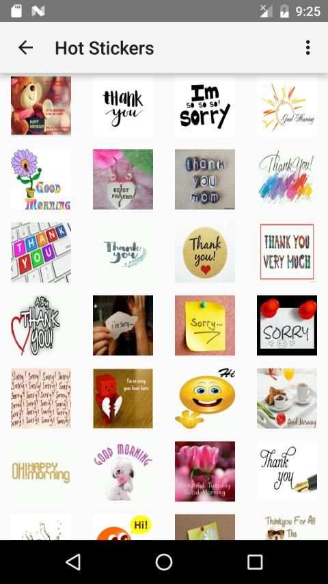 Hot Stickers स्क्रीनशॉट 3