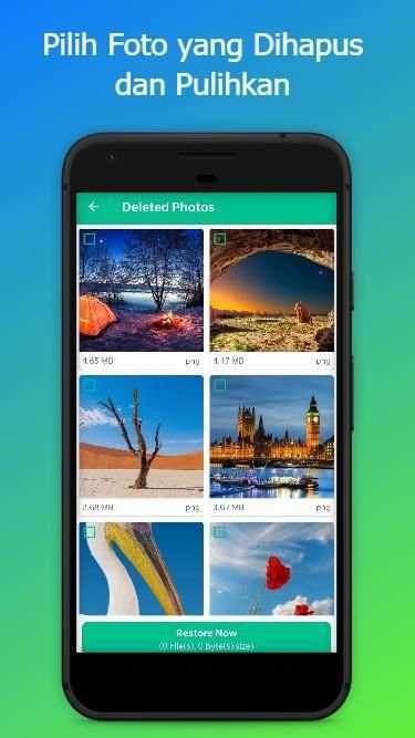 Pemulihan Foto - Memulihkan Foto yang Dihapus screenshot 2