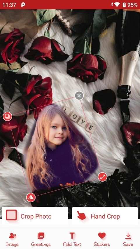 Romantic Photo Frames screenshot 1