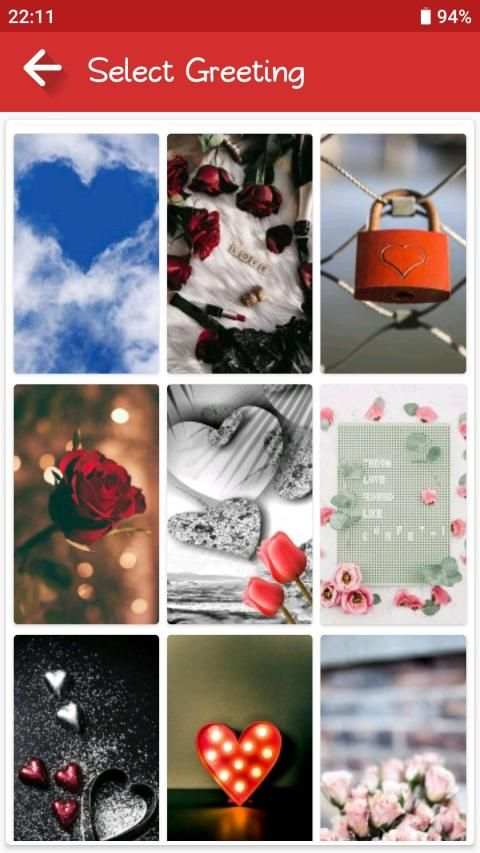 Romantic Photo Frames screenshot 3