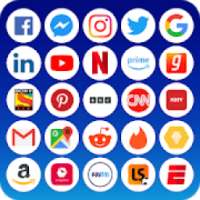 All Social Media : All Social Networks In One App