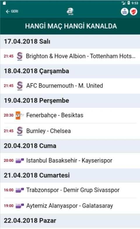 ASPOR-Canlı yayınlar, maç özetleri, spor haberleri screenshot 2