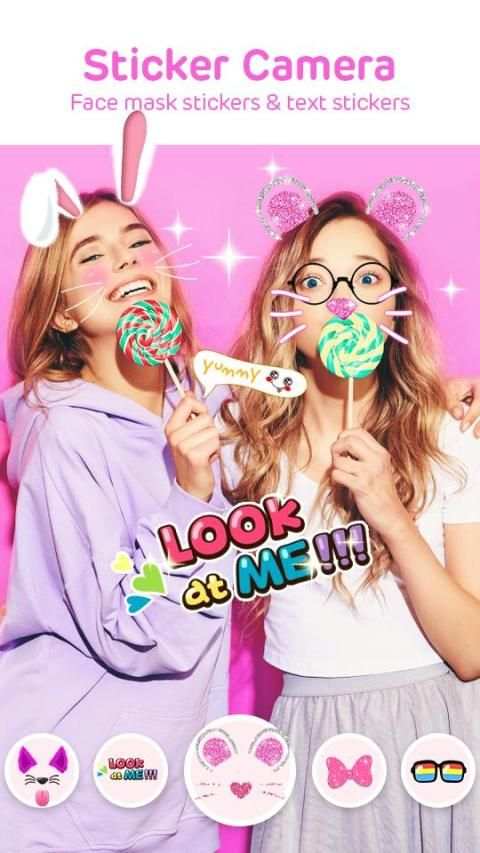 Face Sticker Camera – Photo Sticker & Face Filter screenshot 3