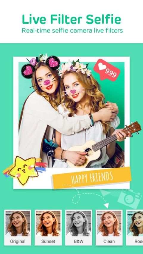 Face Sticker Camera – Photo Sticker & Face Filter screenshot 2