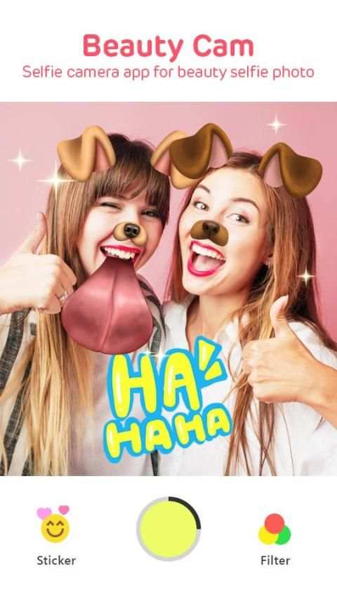 Face Sticker Camera – Photo Sticker & Face Filter screenshot 1
