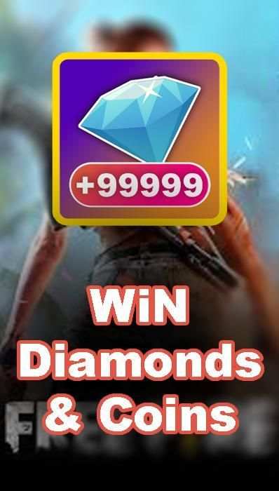 Win Free Fire Diamonds * & Coins screenshot 2
