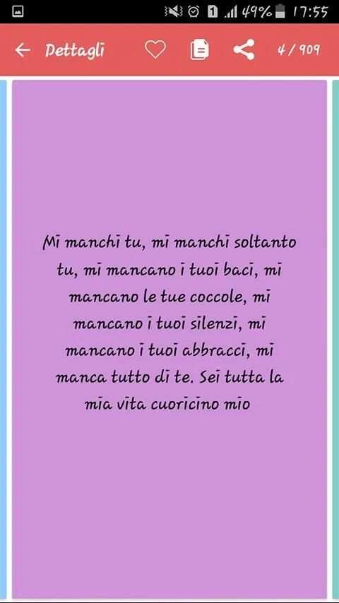 sms d’amore 2020 molto toccante screenshot 1