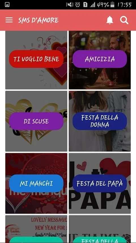 sms d’amore 2020 molto toccante screenshot 2