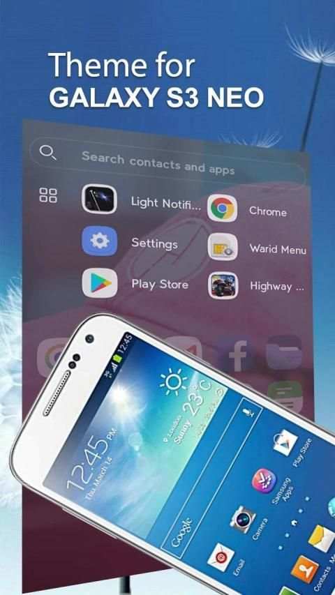 Theme For Galaxy S3 Neo Launcher 2020 screenshot 2