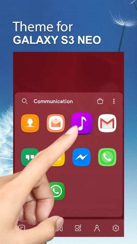 Theme For Galaxy S3 Neo Launcher 2020 screenshot 1