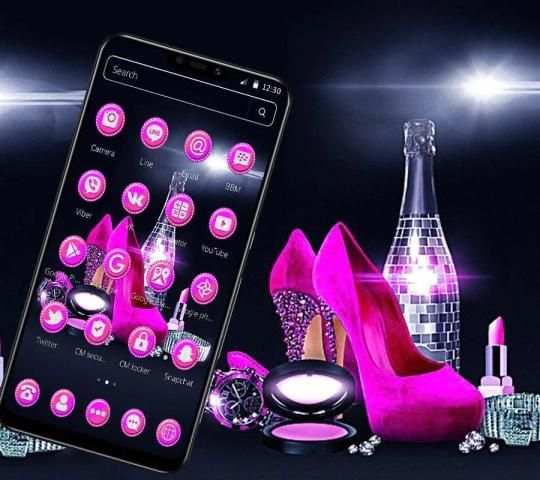 Pink Beauty Tema Rias Mewah screenshot 2