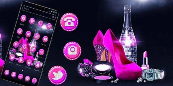 Pink Beauty Tema Rias Mewah screenshot 1