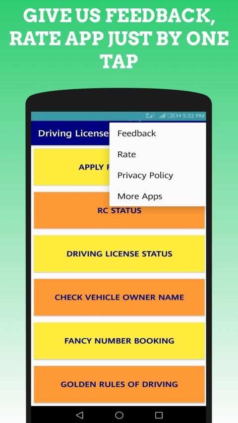 Driving License - Apply Online in India स्क्रीनशॉट 1