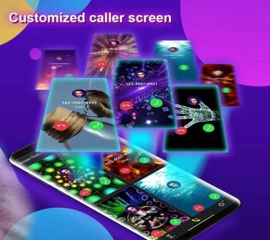Phone Color Screen - Colorful Call Flash Themes स्क्रीनशॉट 5
