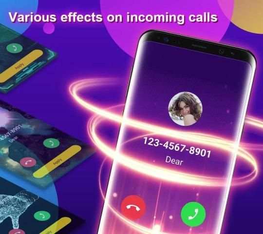 Phone Color Screen - Colorful Call Flash Themes स्क्रीनशॉट 2