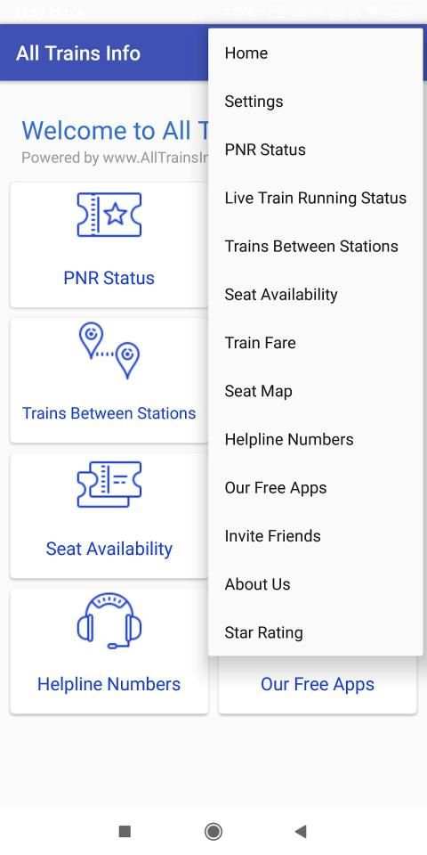 All Trains Info & PNR Status - IRCTC Railway App screenshot 5