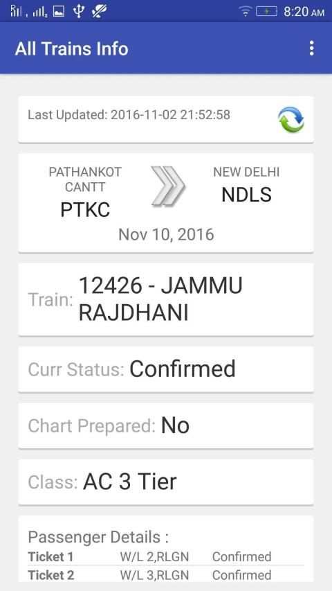 All Trains Info & PNR Status - IRCTC Railway App screenshot 6