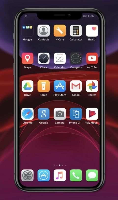 i11 EMUI 9 & EMUI 9.1 Theme स्क्रीनशॉट 5