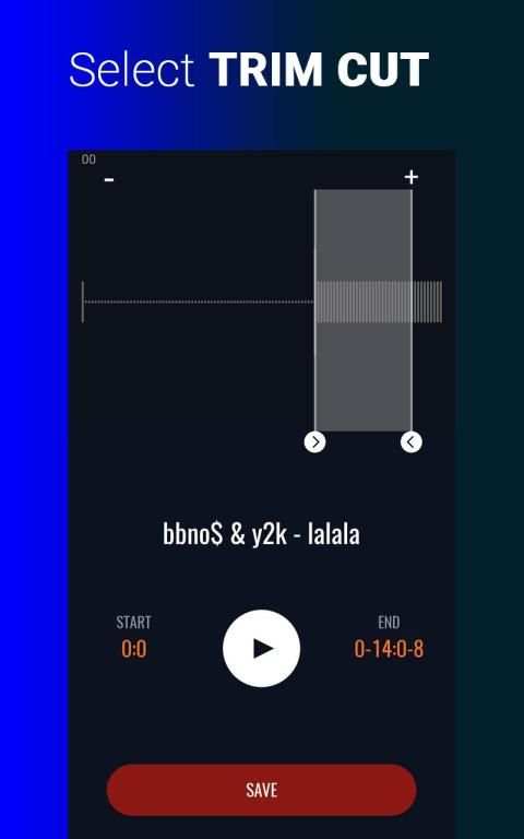 Mp3 Cutter Ringtone Maker screenshot 2