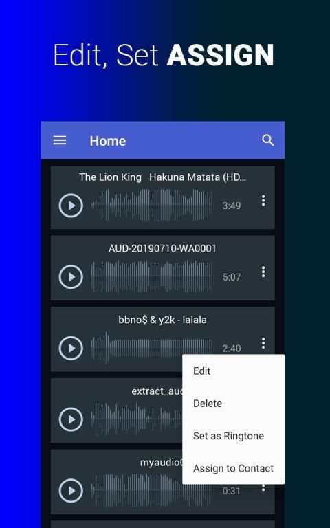 Mp3 Cutter Ringtone Maker screenshot 1