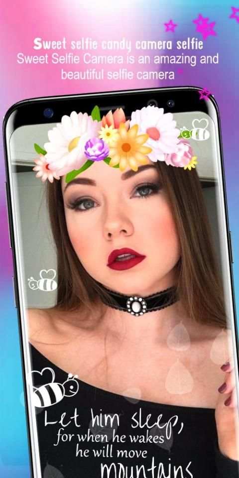 Sweet- Selfie , Candy Camera Selfie screenshot 4