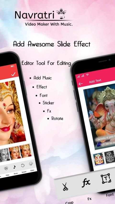 Navratri video maker with song & Navratri Garba screenshot 5