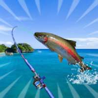 3D Monster Fish Game - Real Fishing Simulator 2019