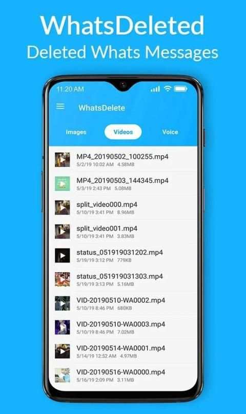 WhatsDelete - View Deleted WhatsApp Messages screenshot 1