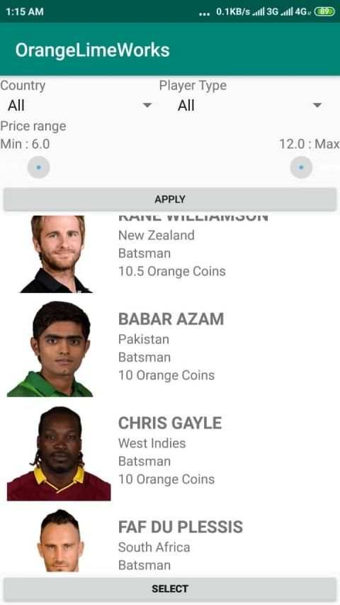 OLW Cricket स्क्रीनशॉट 1