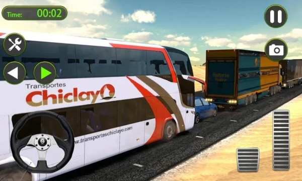 Mountain Bus Driving Sim 3D - Hill Racing 2020 screenshot 1