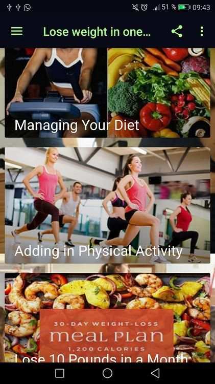 Lose weight in one month screenshot 5