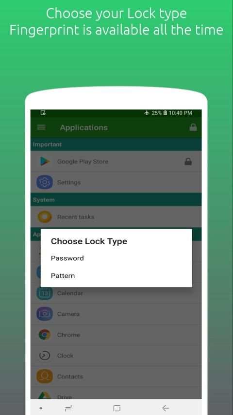 AppLock - Fingerprint Lock स्क्रीनशॉट 3