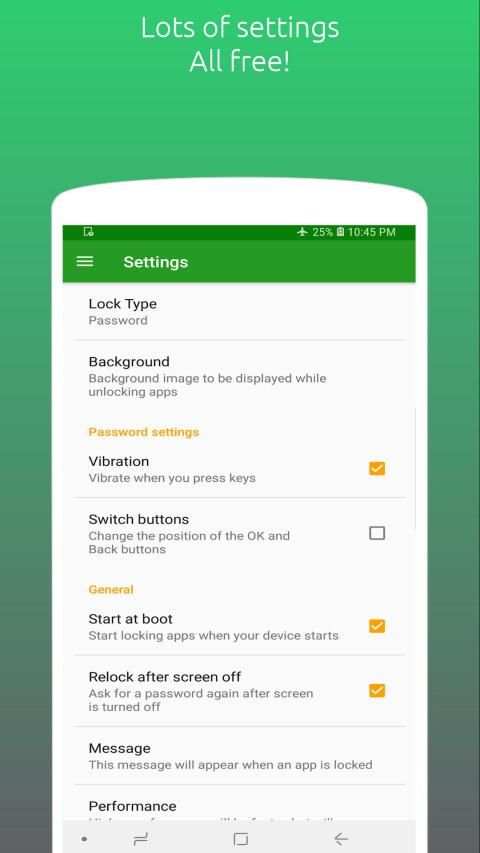 AppLock - Fingerprint Lock screenshot 1