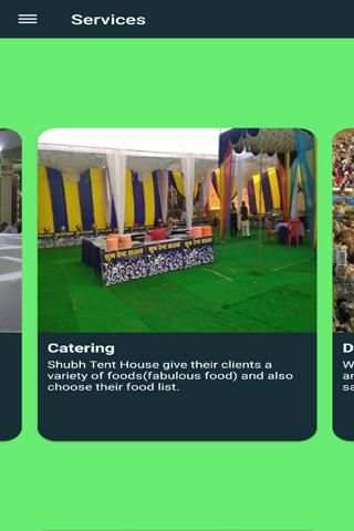 Shubh Tent House स्क्रीनशॉट 2