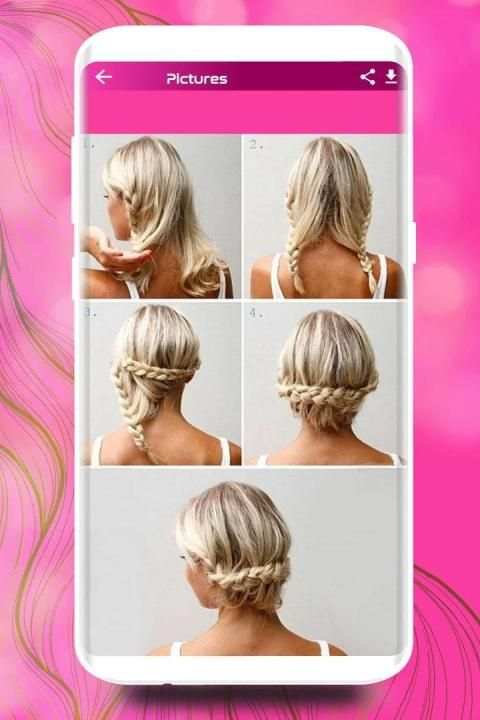 Hairstyles Step by Step DIY स्क्रीनशॉट 8