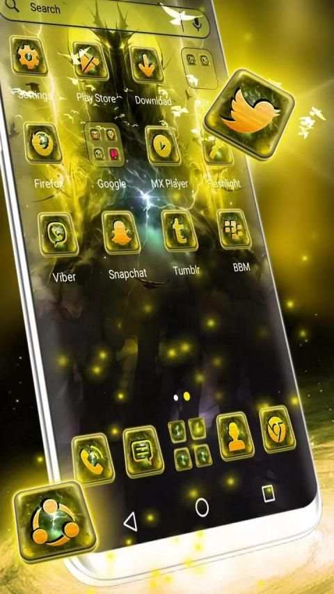 Monster Launcher Theme screenshot 3