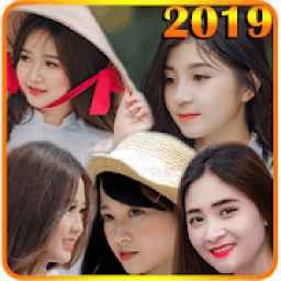 Cute Asian Girl आइकन