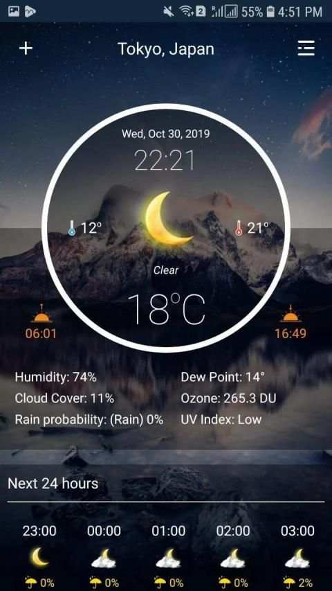 Live Weather App - Clock Widget for Android स्क्रीनशॉट 2