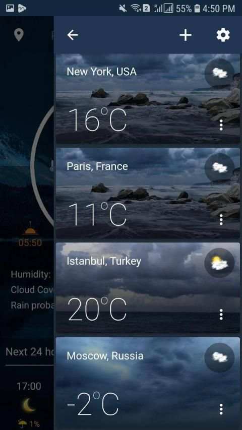 Live Weather App - Clock Widget for Android स्क्रीनशॉट 3