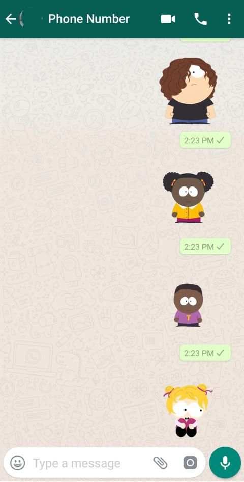 South Park Stickers for Whatsapp screenshot 1
