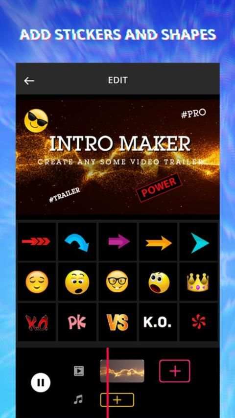 Intro Maker With Music, Video Maker & Video Editor screenshot 3