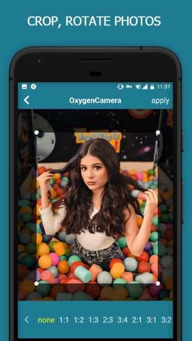 Oxygen Camera - Filter Sticker & Beauty Camera स्क्रीनशॉट 1