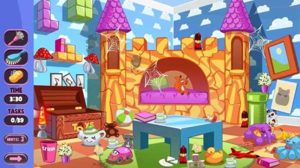 Baby Game House Cleaning screenshot 1