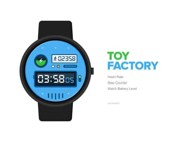 Toy Factory watchface by Astrobot स्क्रीनशॉट 5