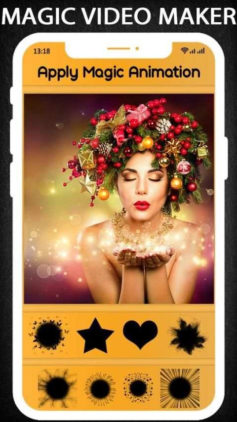 Magic Video Maker with Song - Photo Video Editor स्क्रीनशॉट 4