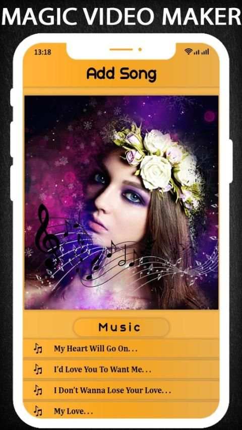 Magic Video Maker with Song - Photo Video Editor screenshot 3