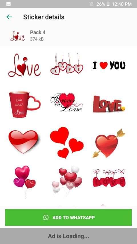New WAStickerApps ❤️ Love Stickers 2020 स्क्रीनशॉट 5