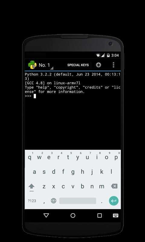 QPython 3L - Python for Android screenshot 2